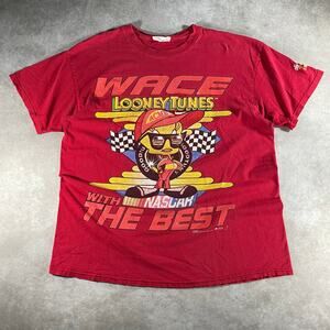 90’s Nascar Looney Tunes Tweety Bird Distress Graphic T-shirt